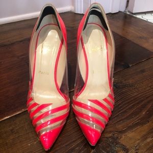 Christian Shoes - Christian Louboutin neon pink pump Christian Shoes - Christian Louboutin neon pink pump